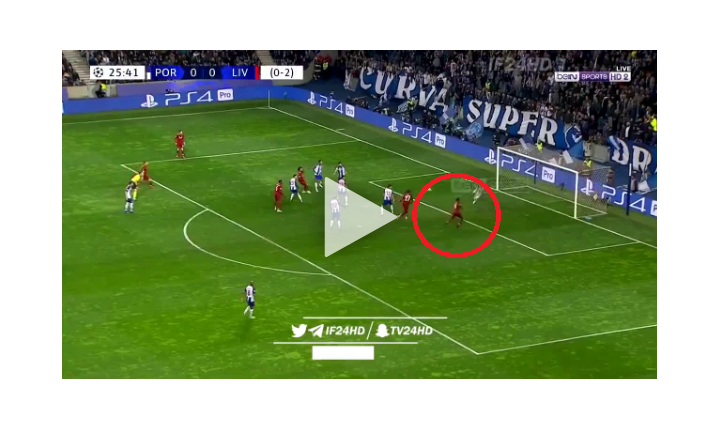 Mane strzela gola na 1:0 z Porto [VIDEO]